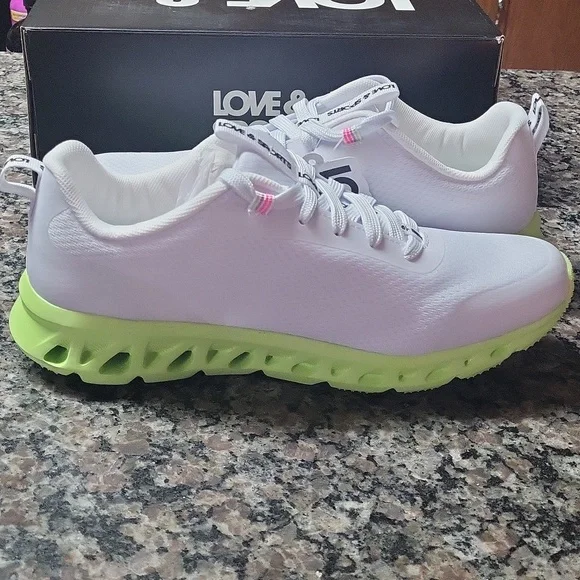 Love & Sports Women's Lace-Up Tech Running Sneakers size 11 new with box & tags - Picture 9 of 12
